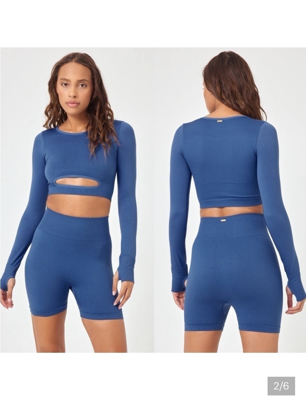 l*space - “In the Zone” Crop Top & Short Set